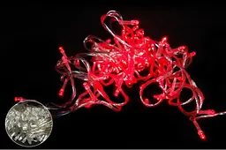 Гірлянда зовнішня пряма 200 led RGB color (білий) 5мм 20м - мініатюра 9