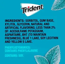 Жувальна гумка Trident Wintergreen Sugar Free Gum 14 стіків - мініатюра 6