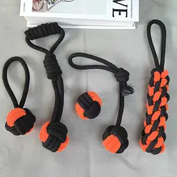 Іграшка-канат для собак Derby Braided Dog Rope Toy - мініатюра 5