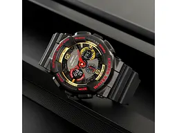Чоловічий наручний годинник 2118BKRD Black-Red Skmei acs0030266 - мініатюра 6