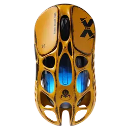 Миша бездротова Gravastar Mercury X Pro 8K Battle Worn Yellow - мініатюра 2