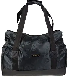 Сумка дорожня саквояж Wallaby 25 л 48×30×20 см Чорна - мініатюра 4
