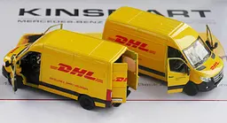 Металева машинка Mercedes-Benz Sprinter DHL Edition - мініатюра 9