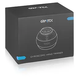 Гіроскопічний тренажер Gymtek Power Ball голубий - мініатюра 5
