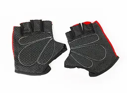 Велорукавиці West Biking з короткими пальцями L Black-Red (G0001097) - мініатюра 2