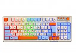 Клавіатура бездротова KBGW-3C01-UA, White Maxxter teh0020620
