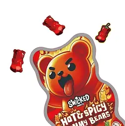 Гострі желейні цукерки Swicked Hot & Spicy Gummy Bears 100г - мініатюра 2