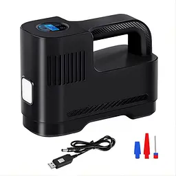 Портативний компресор Yaoen 217 Digital 150PSI (YPSCD7515B 5385) Чорний - мініатюра 2