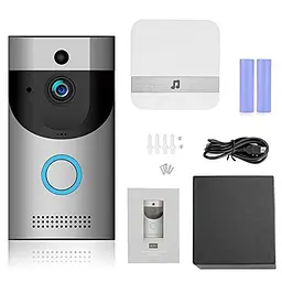 Домофон із системою відеоспостереження Wi-Fi 720p відеодомофон із бездротовим дзвінком iOS та Android Smart Doorbell B30 - мініатюра 8