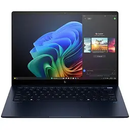 Ноутбук HP EliteBook Ultra G1q Snapdragon X Elite X1P-42-100 la 32GHz,14'' 2.2K,16GB LPDDR5x,512GB