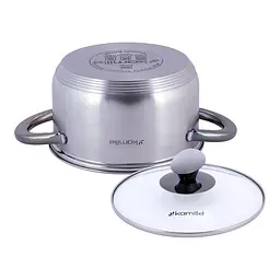Каструля з кришкою Kamille KM-4921 2 л 18 см - мініатюра 3