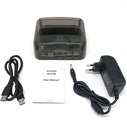 Зовнішня кишеня Dynamode 2*HDD 2,5"/3,5" SATA /IDE/SSD - USB3.0, 2 x USB 2.0, SD/TF/M2 (DM-CAD-S8) - мініатюра 6