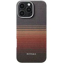 Чехол-накладка Pitaka Tactile Woven Case Sunset для iPhone 16 Pro