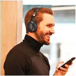 Навушники Borofone Musique BT Headphones BO19 20 годин роботи чорні - мініатюра 5