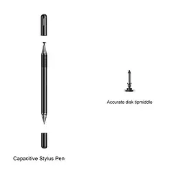 Стилус Baseus Golden Cudgel Capacitive (ACPCL-01) Black [65941] - мініатюра 9