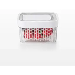 Контейнер для зберігання продуктів Oxo GreenSaver Produce Keepers 1.5 л прозорий з білим (11139900) - мініатюра 3