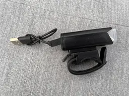 Вело фара передня та задня Bike Light 025 велосипедний акумуляторний ліхтар на велосипед з кріпленням - мініатюра 7