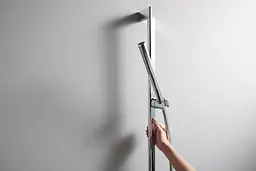 Душова штанга Hansgrohe Unica 90 см со шлангом chrome 24405000 - мініатюра 3