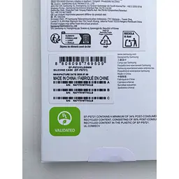 Оригінальний силіконовий чохол Samsung Silicone Case для Samsung Galaxy S24 FE Blue EF-PS721CLEGWW - мініатюра 5