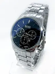 Наручний годинник чоловічий Clockhouse Boss Сріблястий (IBW905SB)