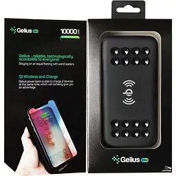 Бездротовий повербанк Gelius Pro Wireless Smart GP-PBW110 10000mAh Black - мініатюра 7