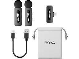 Мікрофонна радіосистема BOYA BY-V20 USB Type-C - мініатюра 2