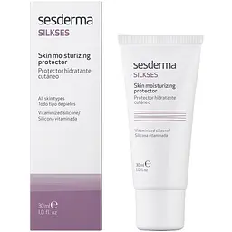 Зволожувальний крем Sesderma Laboratories Silkses Skin Protective Cream, протектор для сухої шкіри 30 мл - мініатюра 2