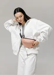 Поясна сумка бананка Sambag Urban SKH пудра 24 х 15 х 8 см (85151006) - мініатюра 9