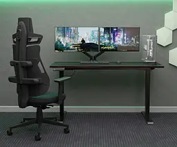 Геймерське крісло Mealux Cyberlux V8 Fabric Green (GM-V8 FZ) - мініатюра 8