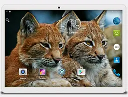 Планшет-телефон Hoozo MT232 Gold + Чохол із Bluetooth клавіатурою - мініатюра 5