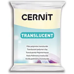 Полімерна глина Cernit Translucent, 56 г., 024 Фосфор светящийся в темноте, (CR-CE0920056024)