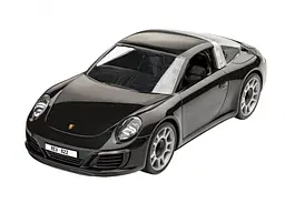 Конструктор Revell зі світлом та звуками Junior kit Porshe 911 Targa 4S чорний 00822 - мініатюра 2