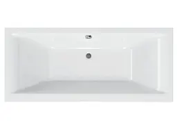 Ванна акрилова Radaway Rio 180х80 пристінна з ніжками + сифон (WA1-65-180x080S)