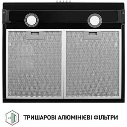 Витяжка Perfelli PL 6042 BL LED - мініатюра 4