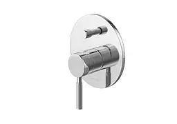 Душева система Kohlman Roxin 40 chrome + BOX прихованого монтажу QW210RR40, Хром - мініатюра 4