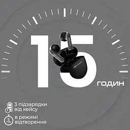 Bluetooth-гарнітура HiFuture ColorBuds2 Black (colorbuds2.black) - мініатюра 3