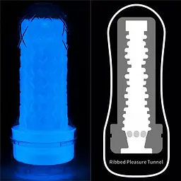 Мастурбатор Lumino Play Masturbator Ribbed - мініатюра 4