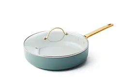 Сотейник з кришкою GreenPan Padova 28 см з керамічним покриттям (CC002827-001) - мініатюра 1
