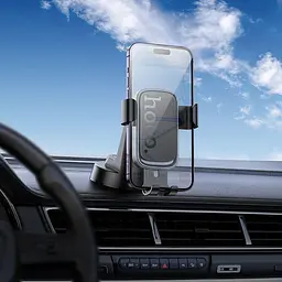 Автотримач Hoco H81 Vista Gravity Black (647915) [151312] - мініатюра 9