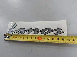 Емблема напис для Daewoo Lanos Силіконова 152х35 мм (Завод) З 161363 - мініатюра 2