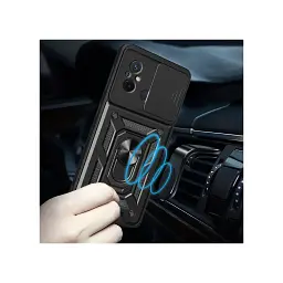 Чохол до мобільного телефона BeCover Military Xiaomi Redmi 12C Black (709165) - мініатюра 6