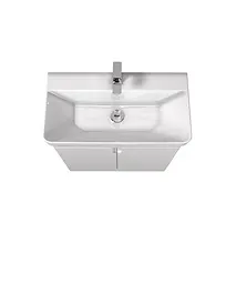 Тумба Мойдодир Simple White 70-U умивальник River 70 Білий універсальна Білий - мініатюра 7