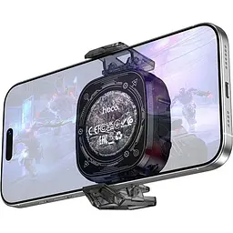 Кулер для смартфона Hoco GA5 LED Black [164236] - мініатюра 4