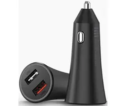 Автозарядне Xiaomi Car Fast Charger 37W 2 виходи USB + Type-C - мініатюра 5