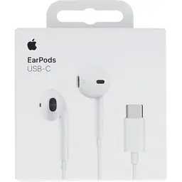 Навушники Apple EarPods USB-C White (MYQY3ZM/A) - мініатюра 7