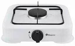 Плита газова настільна таганок Domotec MS 6601 біла - мініатюра 5