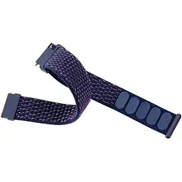 Ремінець DK CDK для Xiaomi Watch S1 Active 22mm Nylon Sport Loop (012416) (indigo) - мініатюра 5