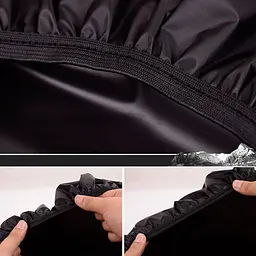 чохол для рюкзака 60 л raincover чорний - мініатюра 2