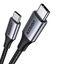 Кабель UGREEN US535 USB-C - USB-C PD 240 Вт 2 м чорно-сірий (90440)