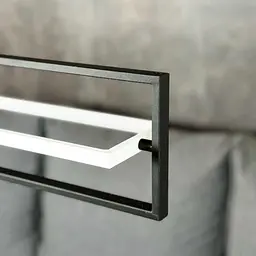 Світильник LED smart PRADA-P+пульт 90W 3000-5000K IP20 прямокутник чорно-білий Violux ( 220735 ) - мініатюра 5